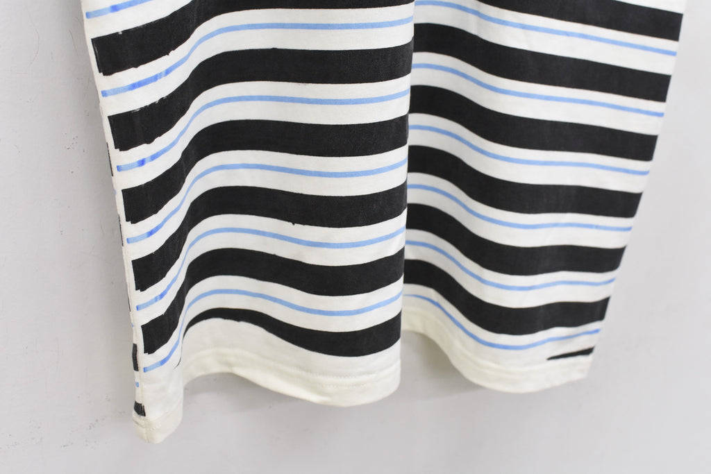 【ご予約商品】DIAGONAL STRIPE PRINT Tee