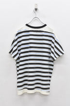 【ご予約商品】DIAGONAL STRIPE PRINT Tee