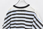 【ご予約商品】DIAGONAL STRIPE PRINT Tee