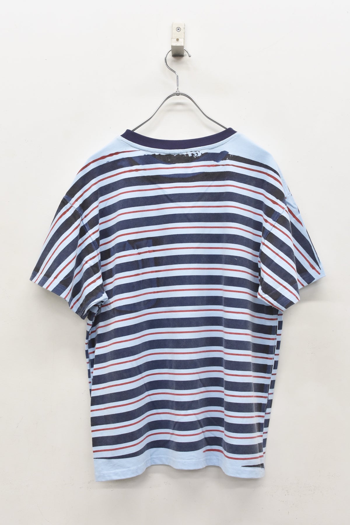 【ご予約商品】DIAGONAL STRIPE PRINT Tee