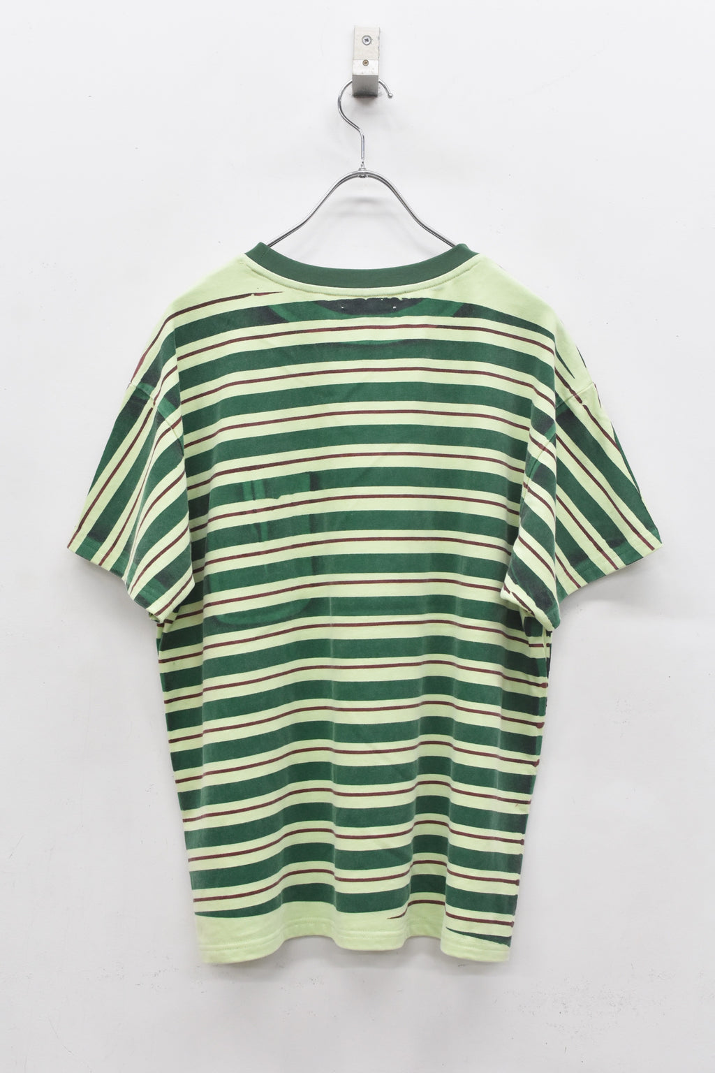 【ご予約商品】DIAGONAL STRIPE PRINT Tee