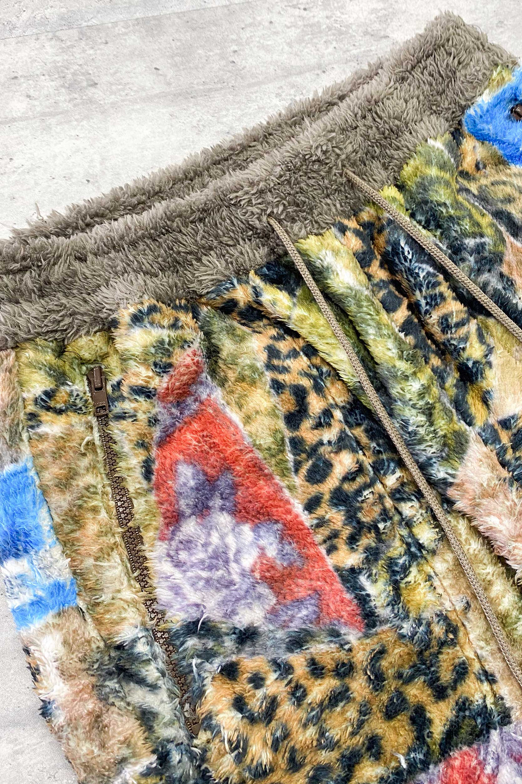 【NEW】　FLEECE RELAX PANTS / all-over print