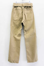 HARD TWILL DYED CHINO PANTS　