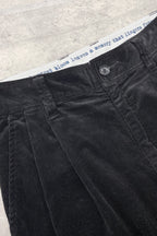 ORGANIC CORDUROY ZIP PANTS