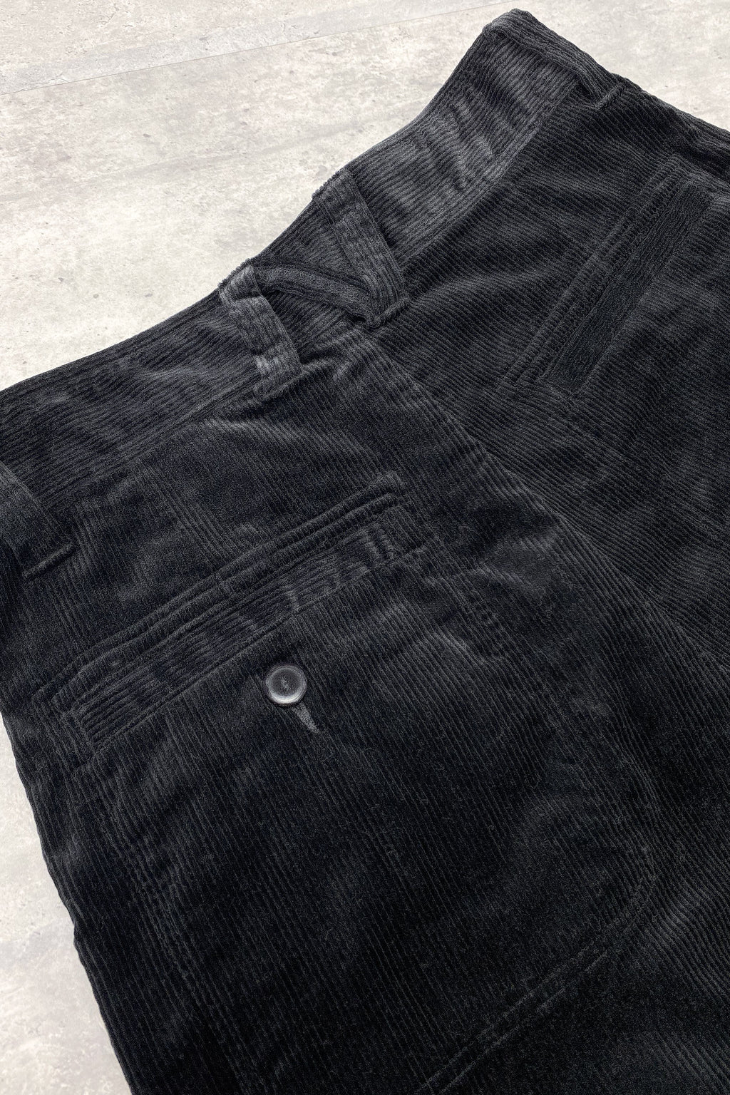 ORGANIC CORDUROY ZIP PANTS