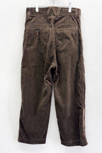 ORGANIC CORDUROY ZIP PANTS
