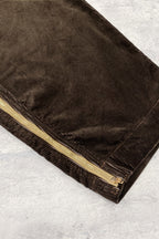 ORGANIC CORDUROY ZIP PANTS
