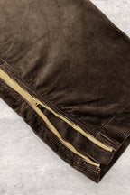 ORGANIC CORDUROY ZIP PANTS