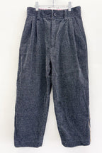 ORGANIC CORDUROY ZIP PANTS