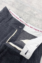 ORGANIC CORDUROY ZIP PANTS