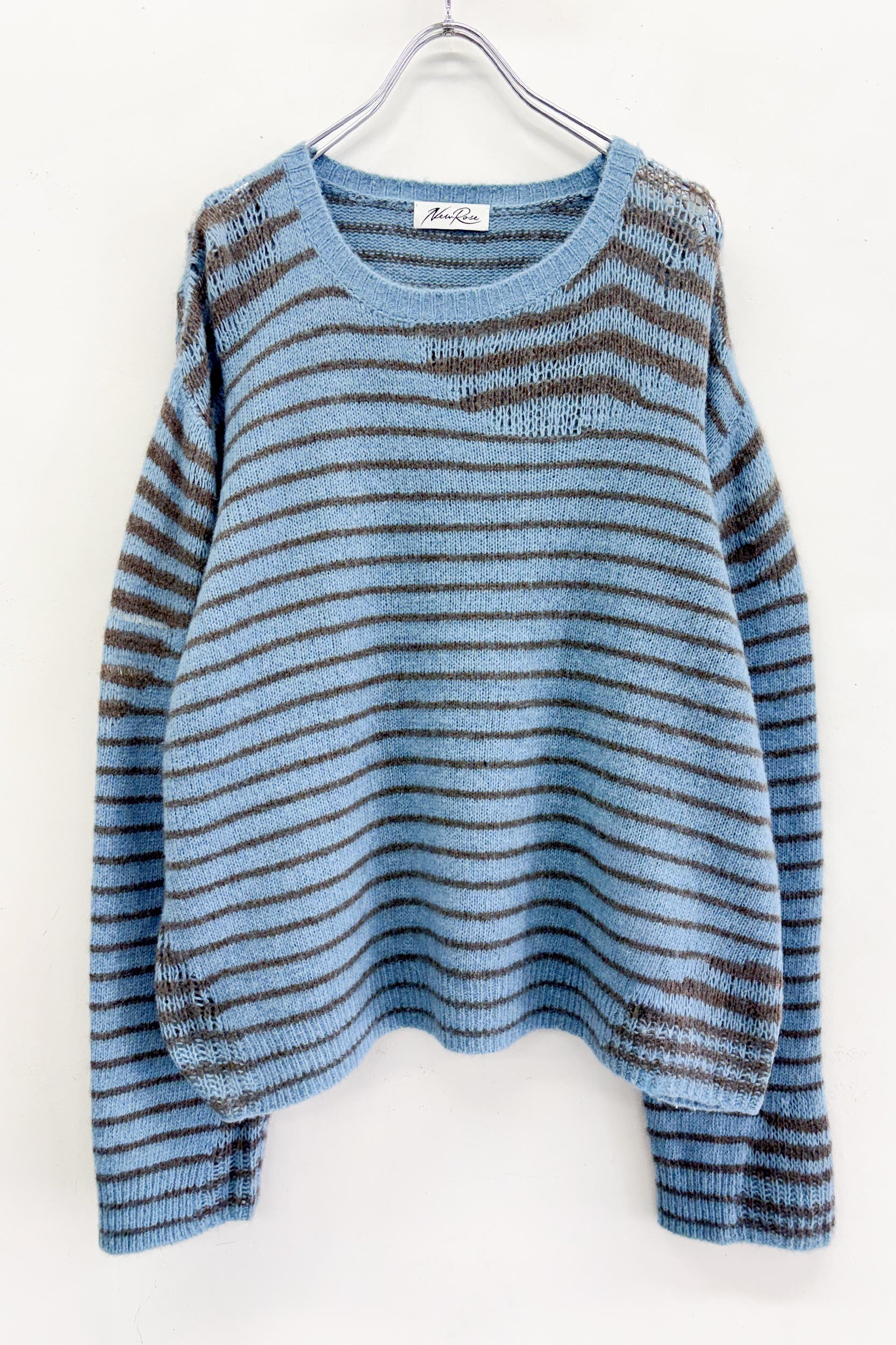 New】SHAGGY KNIT PULLOVER – NewRose