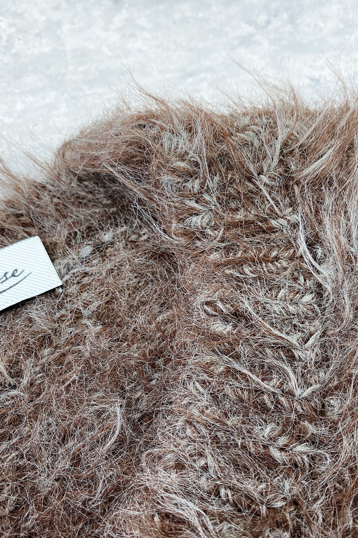 【New】SHAGGY KNIT PULLOVER