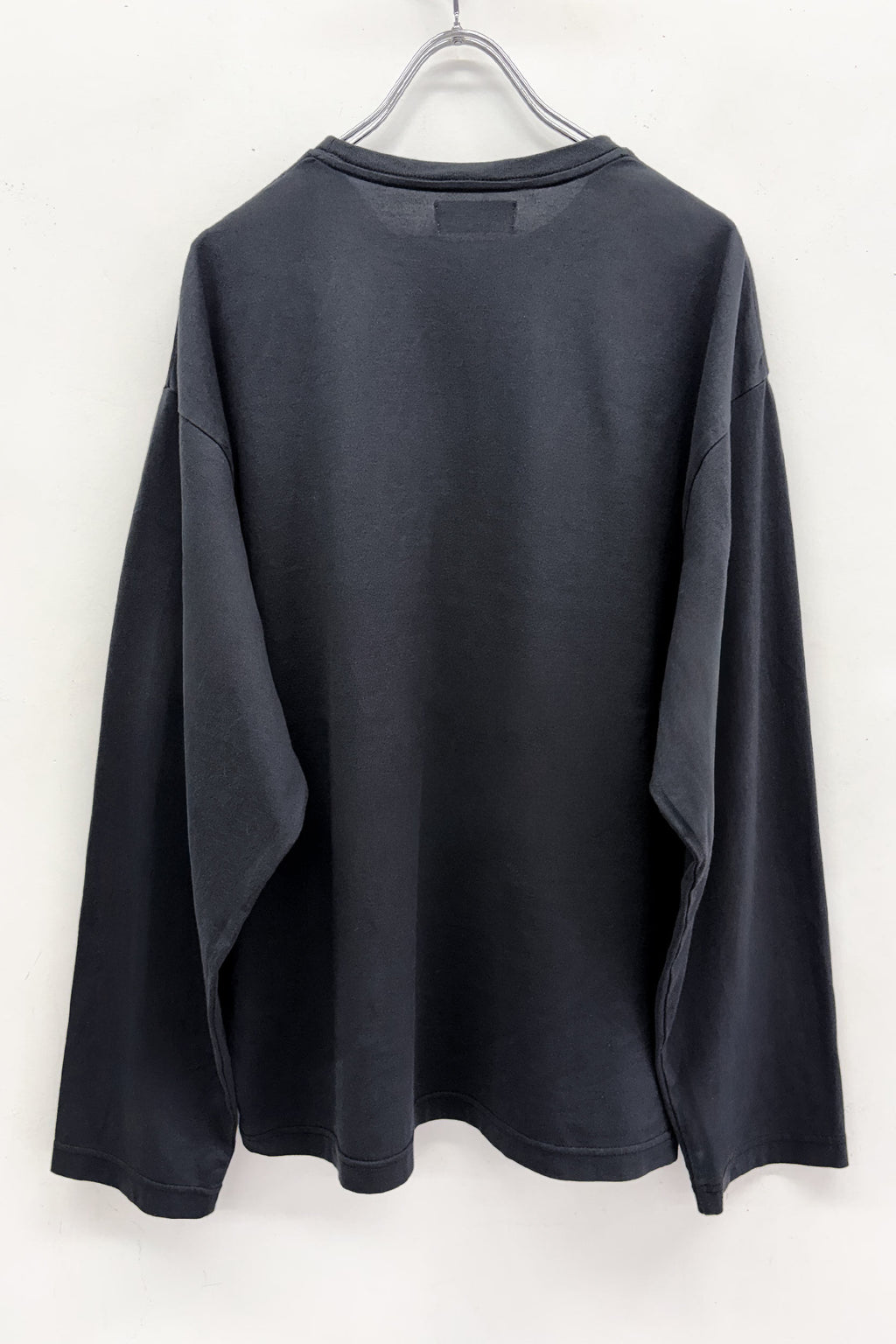 EMBROIDERY WRINKLEWORK LONG-SLEEVE Tee/ print