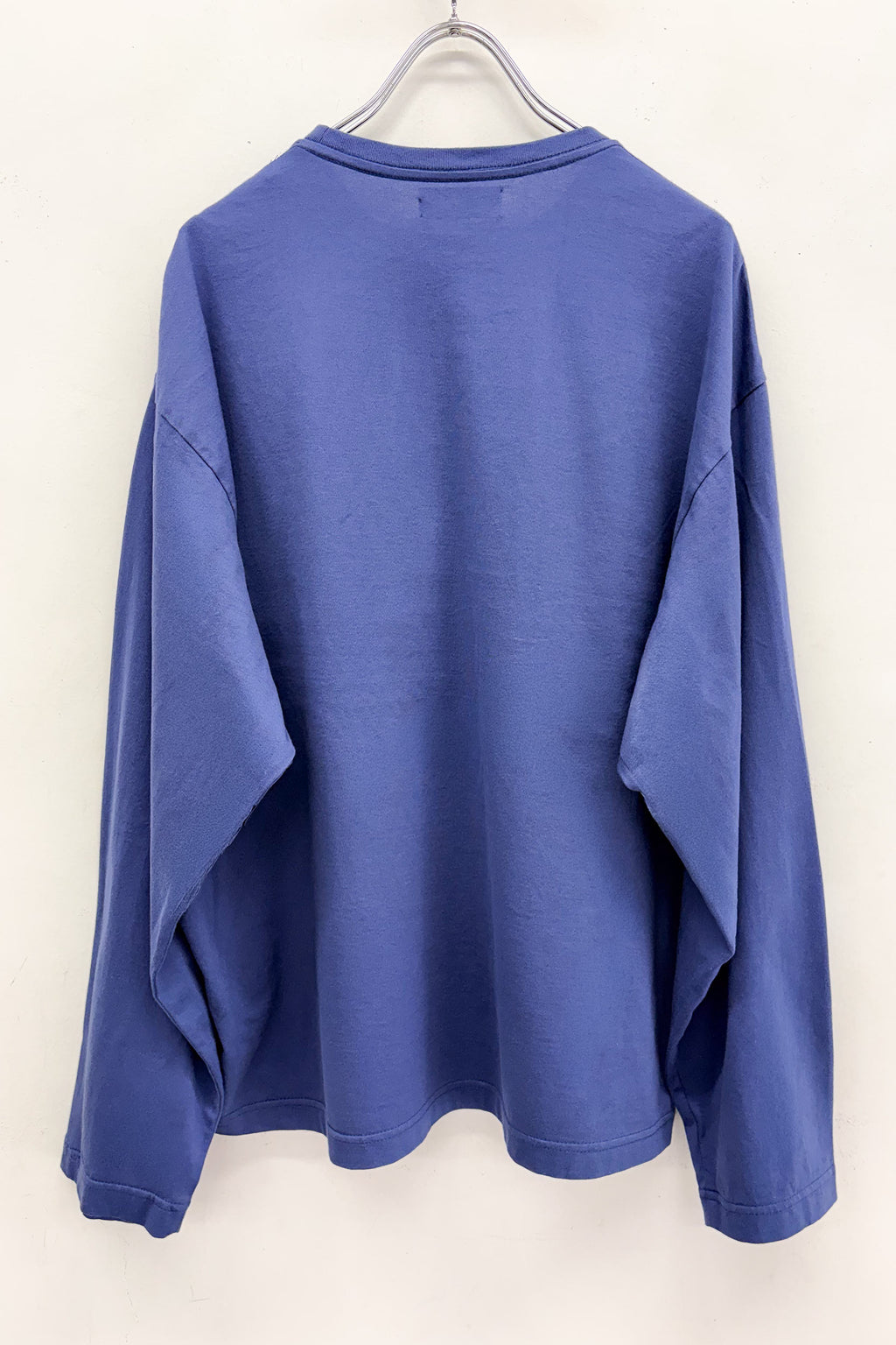 EMBROIDERY WRINKLEWORK LONG-SLEEVE Tee/ print