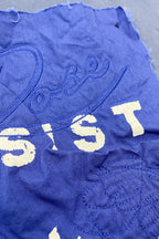 EMBROIDERY WRINKLEWORK LONG-SLEEVE Tee/ print