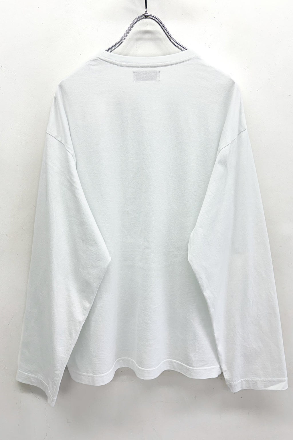 EMBROIDERY WRINKLEWORK LONG-SLEEVE Tee/ print