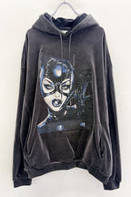 【NEW】　CATWOMAN PHOTOSTITCH HOODIE /VELOR