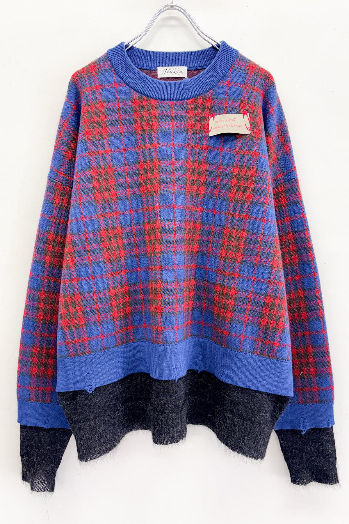 【New】CHECK JACQUARD × MOHAIR