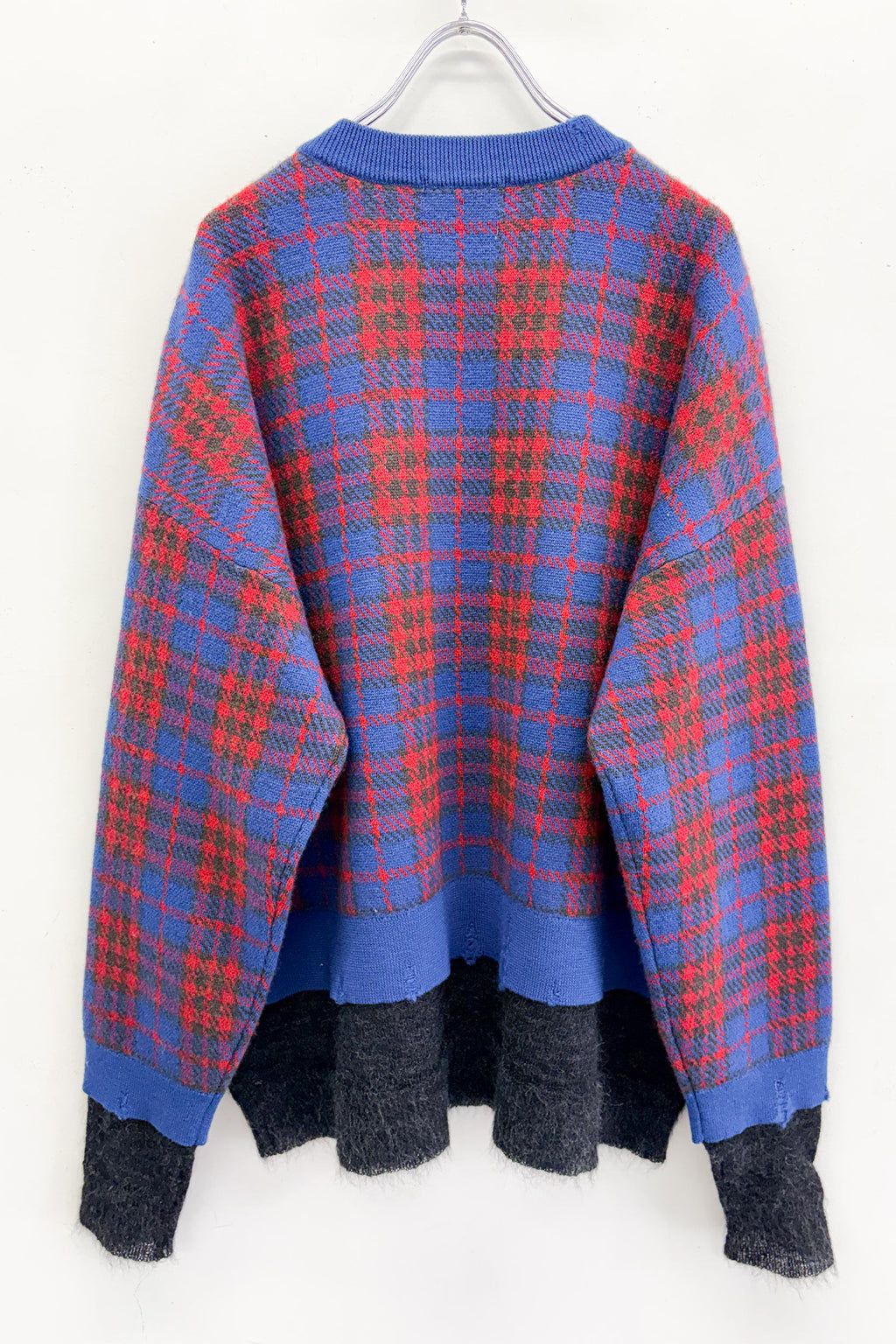 【New】CHECK JACQUARD × MOHAIR