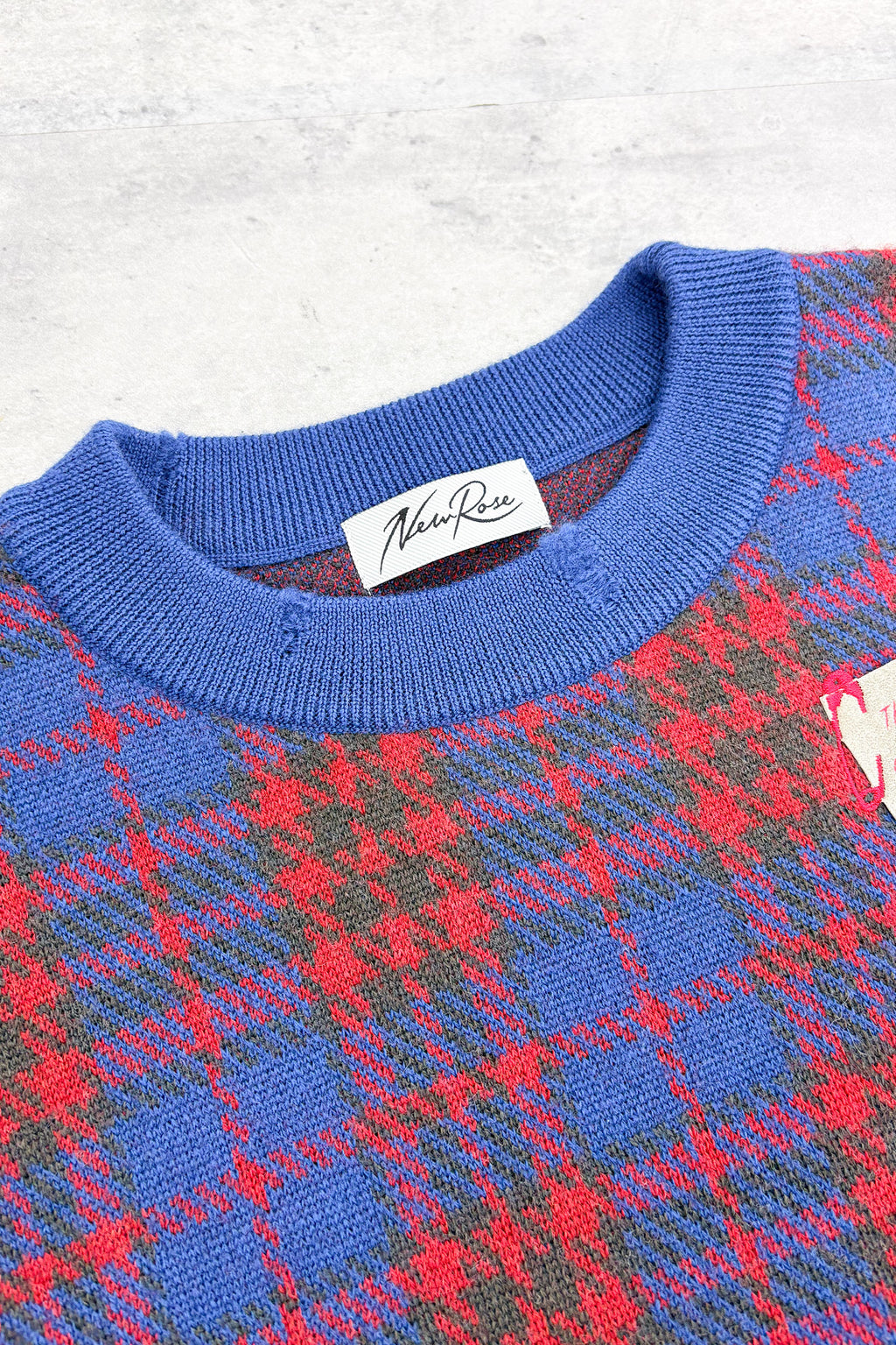 【New】CHECK JACQUARD × MOHAIR