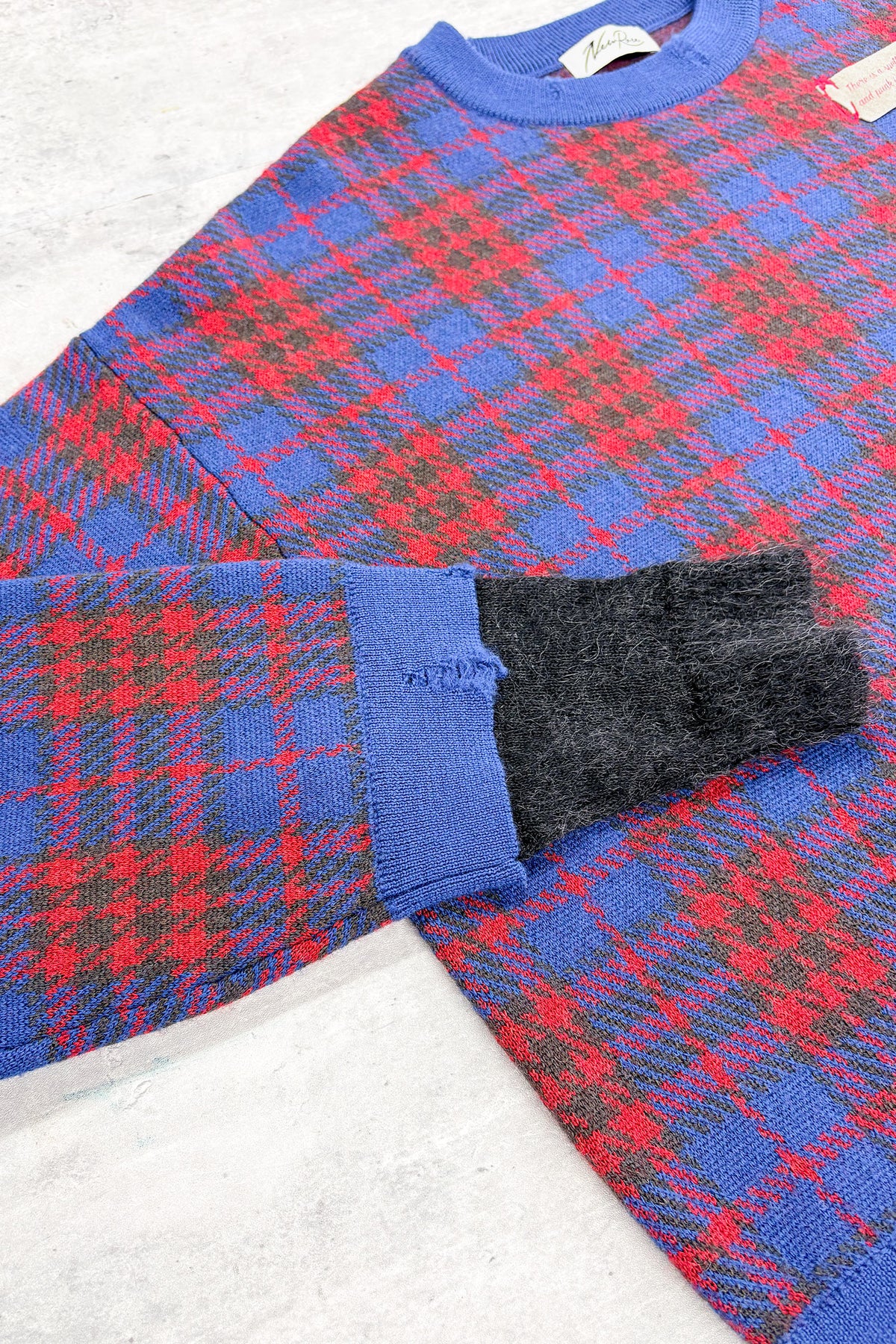 【New】CHECK JACQUARD × MOHAIR