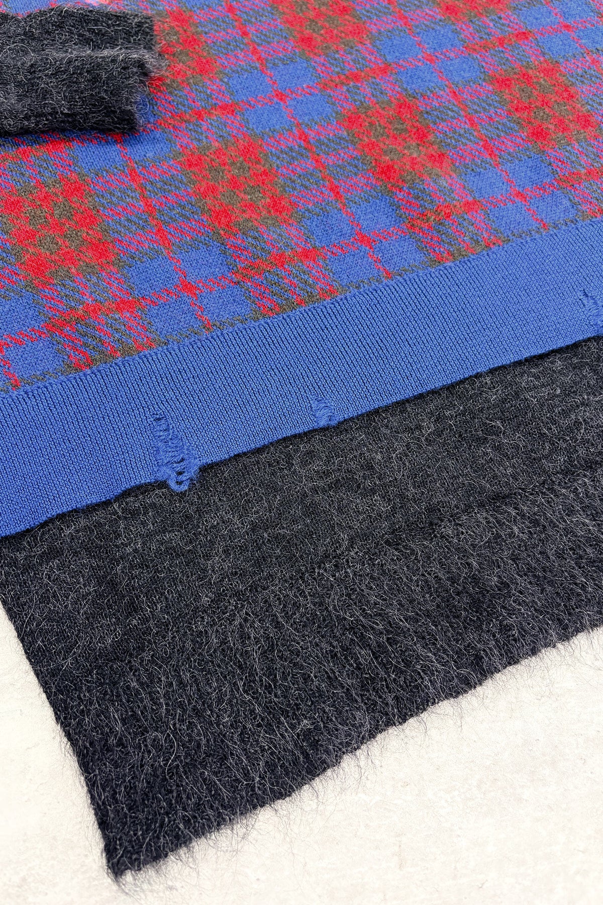 【New】CHECK JACQUARD × MOHAIR