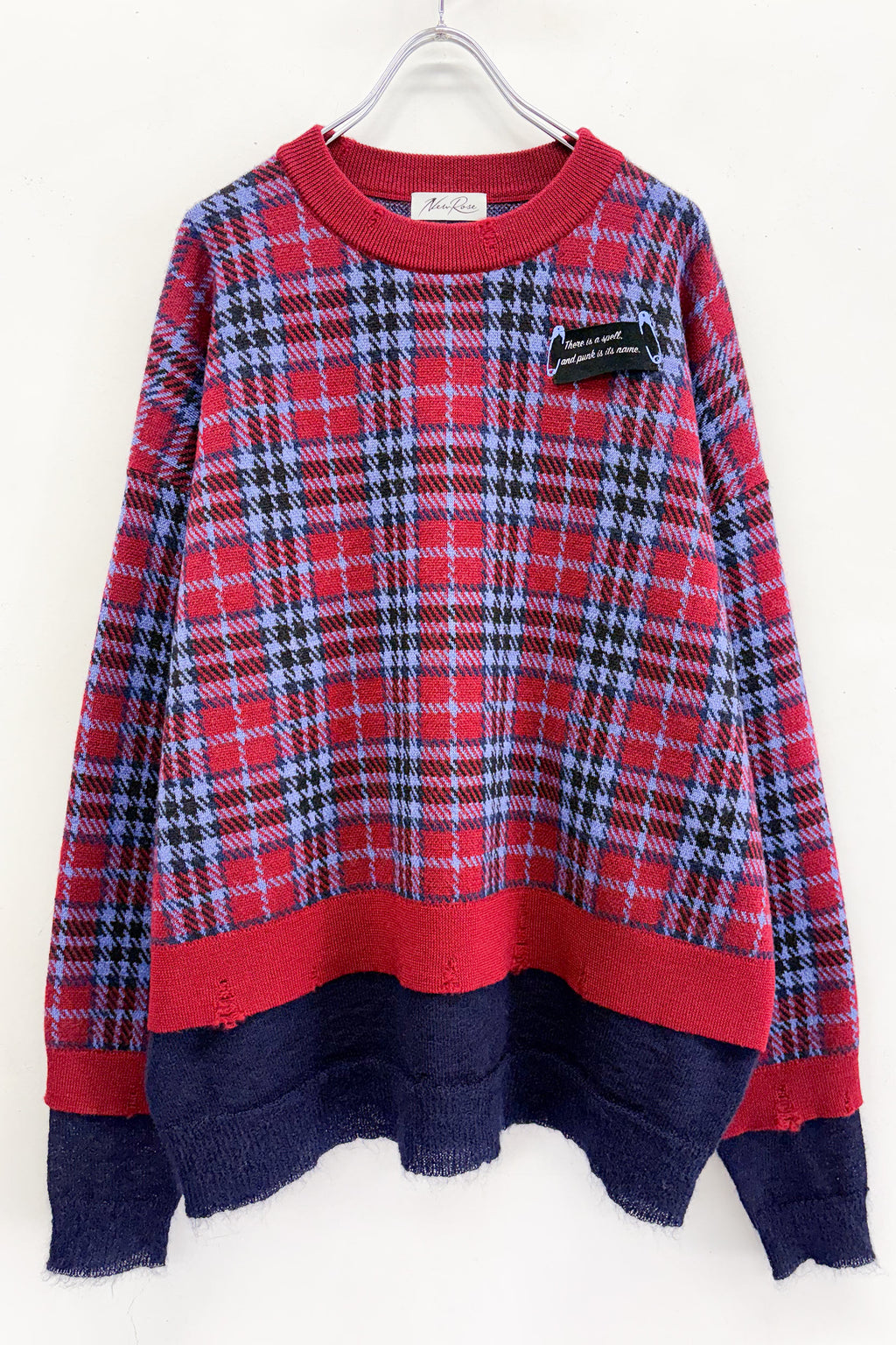 【New】CHECK JACQUARD × MOHAIR