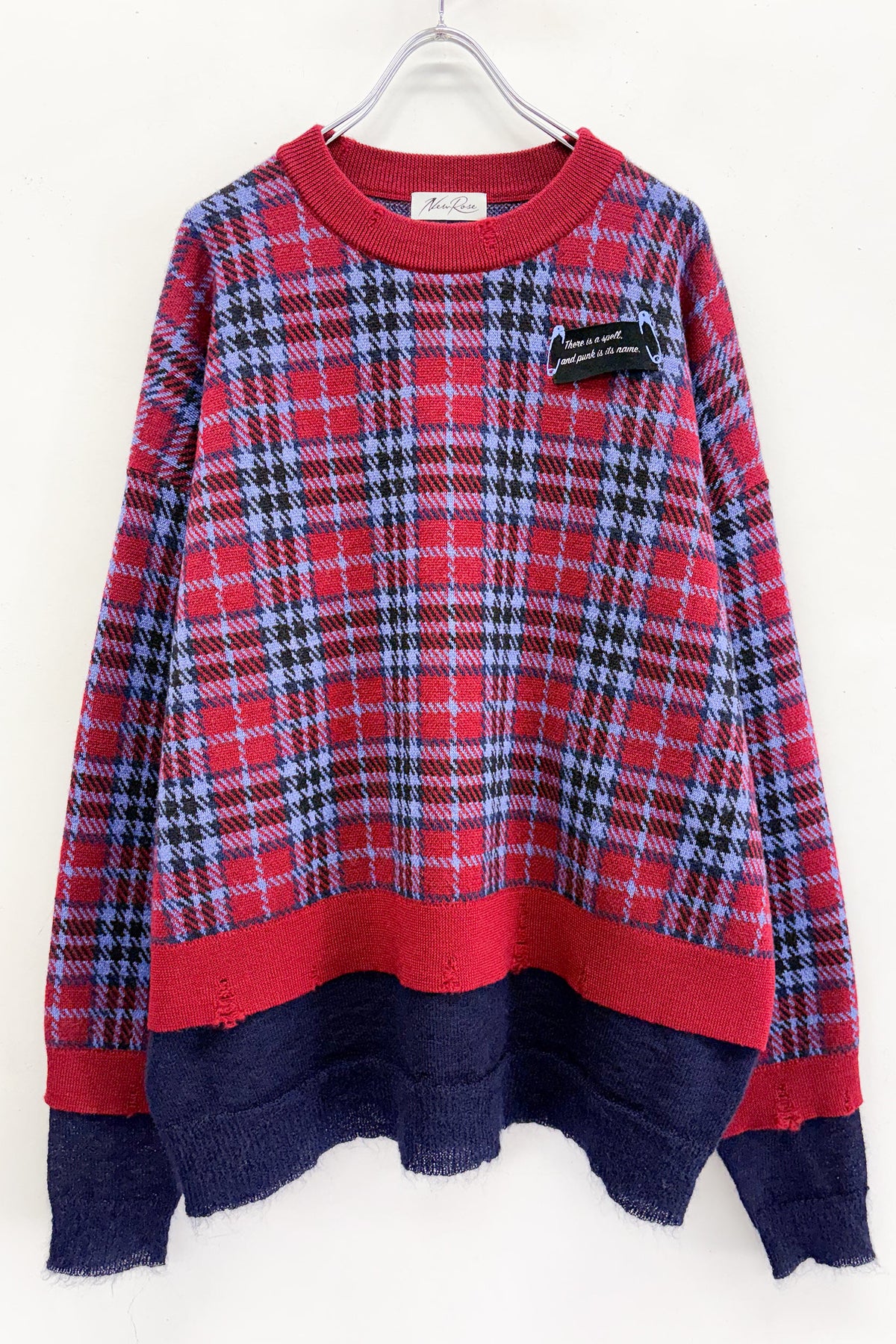 【New】CHECK JACQUARD × MOHAIR