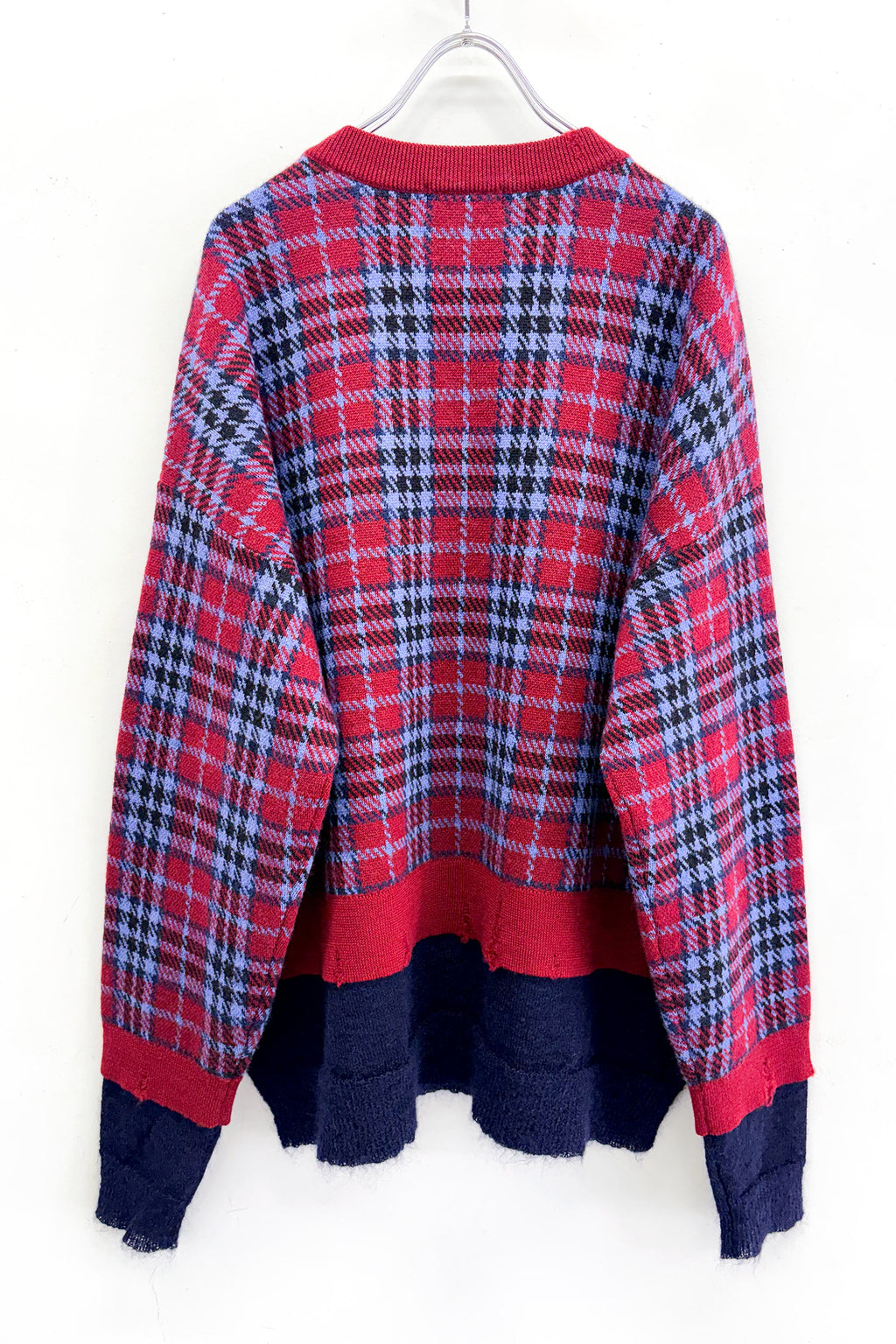 【New】CHECK JACQUARD × MOHAIR