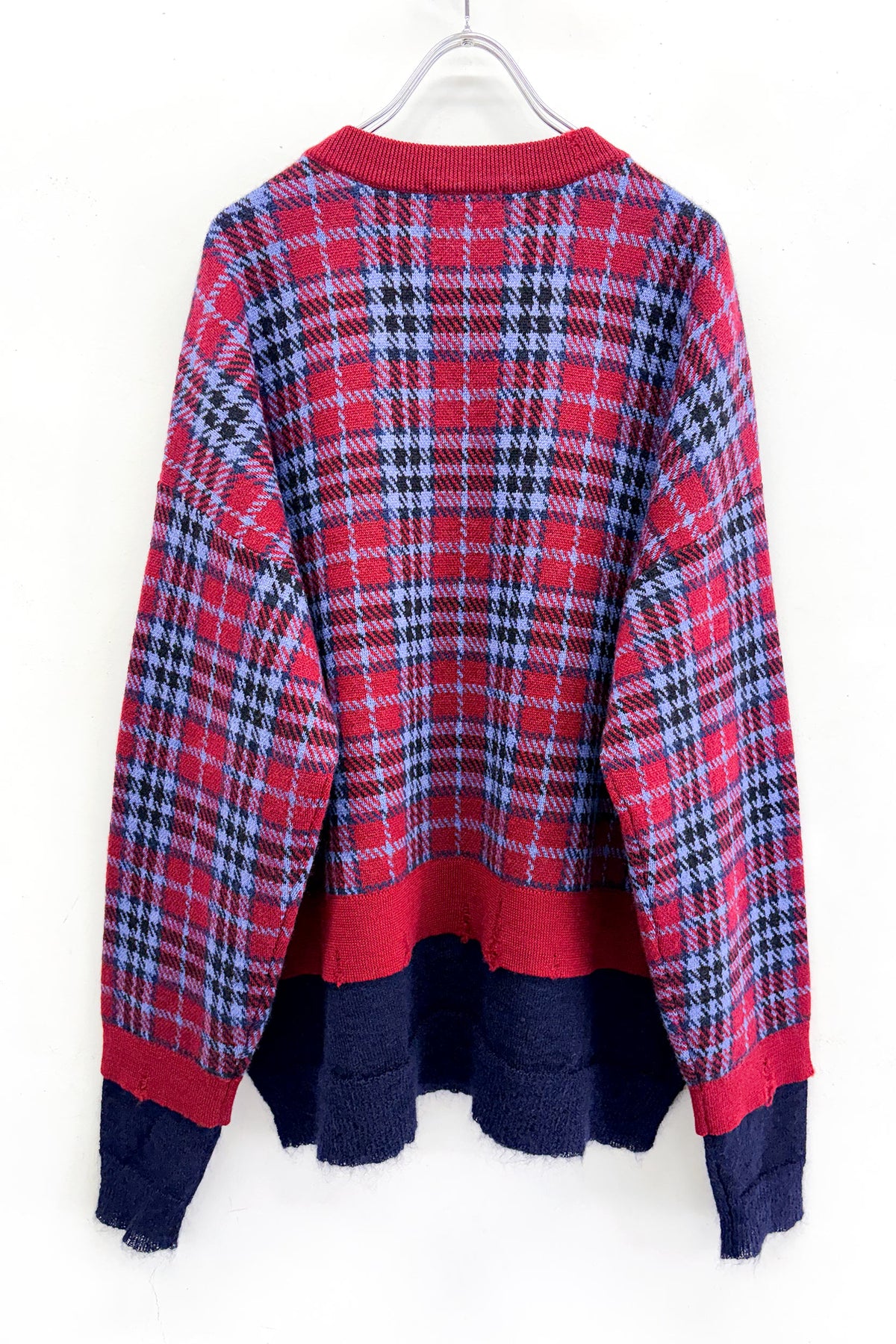 【New】CHECK JACQUARD × MOHAIR