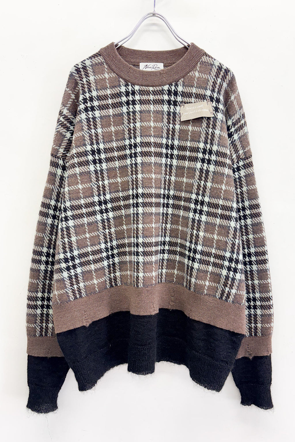 【New】CHECK JACQUARD × MOHAIR