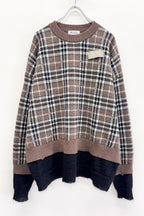 【New】CHECK JACQUARD × MOHAIR