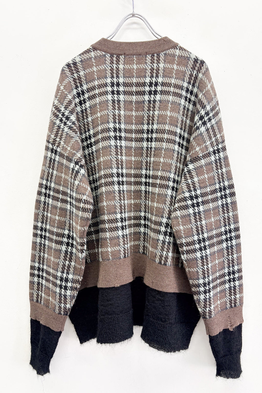 【New】CHECK JACQUARD × MOHAIR