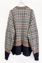 【New】CHECK JACQUARD × MOHAIR