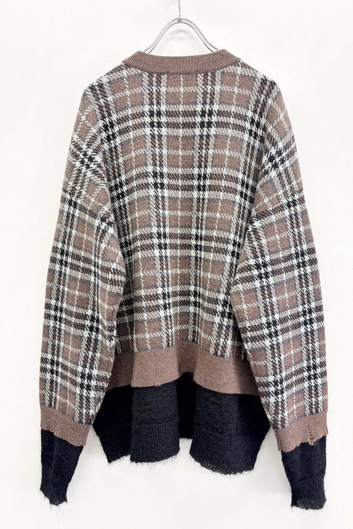【New】CHECK JACQUARD × MOHAIR