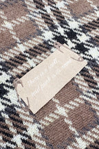 【New】CHECK JACQUARD × MOHAIR