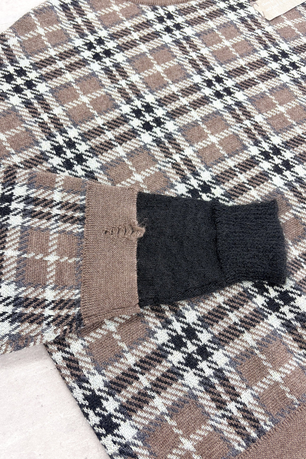 【New】CHECK JACQUARD × MOHAIR