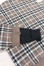 【New】CHECK JACQUARD × MOHAIR