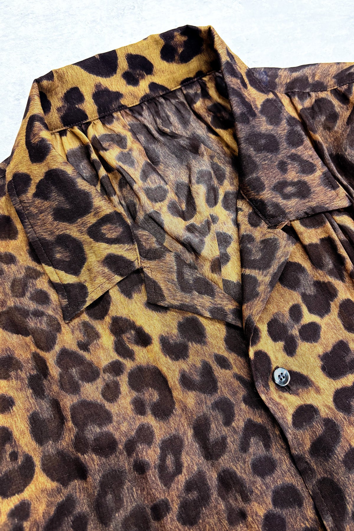 【NEW】EMBROIDERY WRINKLEWORK LONG-SLEEVE SHIRT