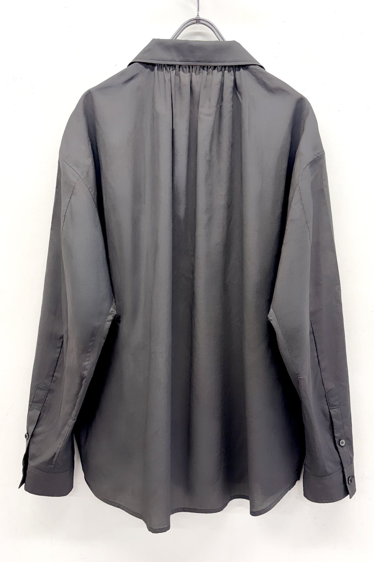 【NEW】EMBROIDERY WRINKLEWORK LONG-SLEEVE SHIRT