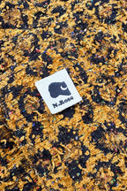【NEW】　LEOPARD JACQUARD NEEDLE PUNCH CHORE JACKET