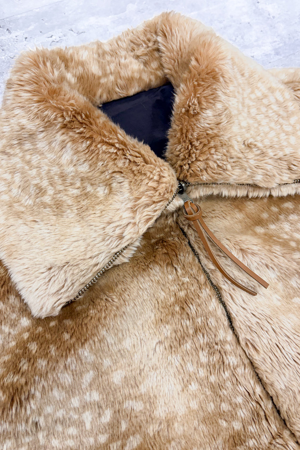 【NEW】　ANIMAL FUR BLOUSON / REVERSIBLE