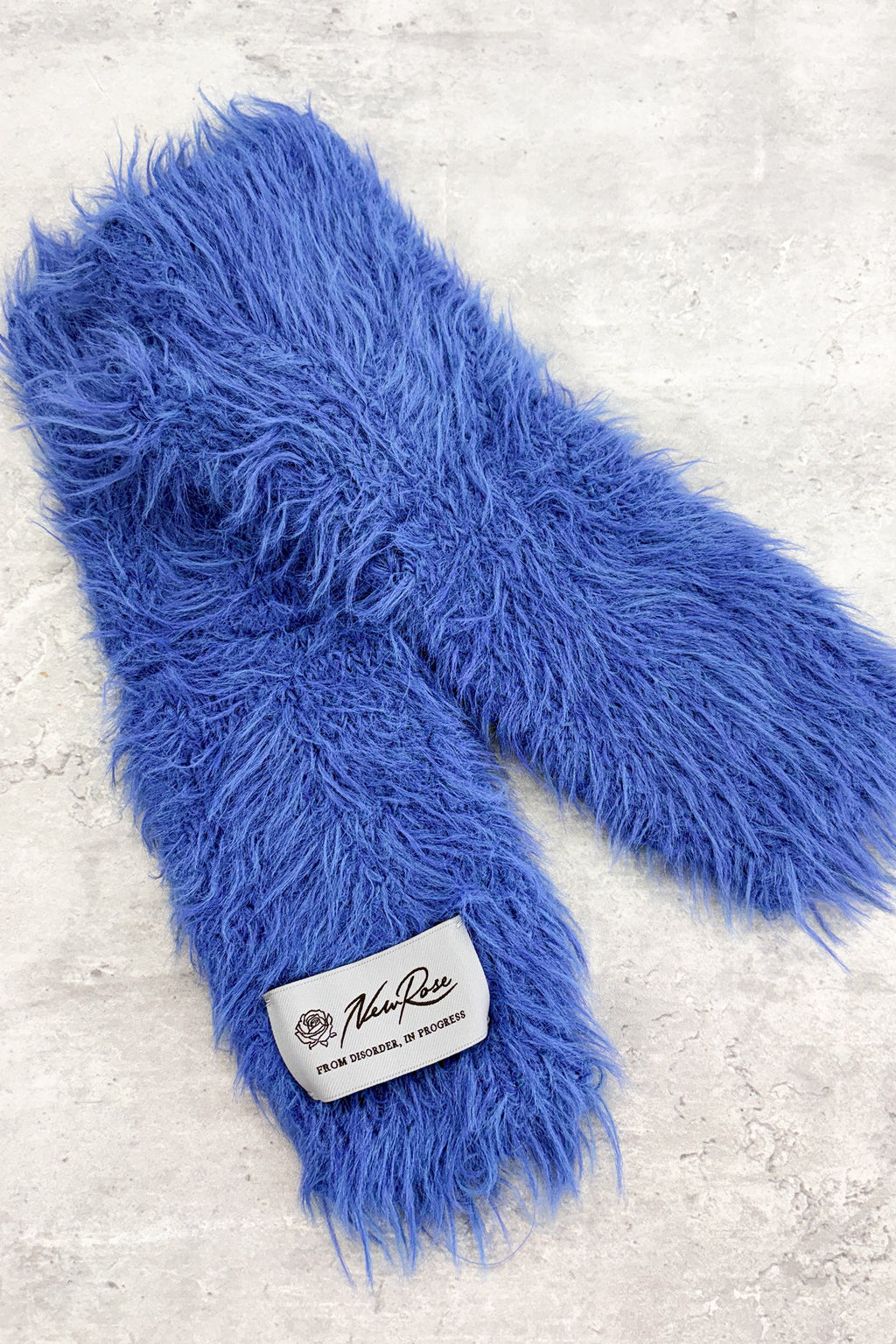 【NEW】　SHAGGY KNIT FINGERLESS GLOVES