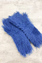 【NEW】　SHAGGY KNIT FINGERLESS GLOVES