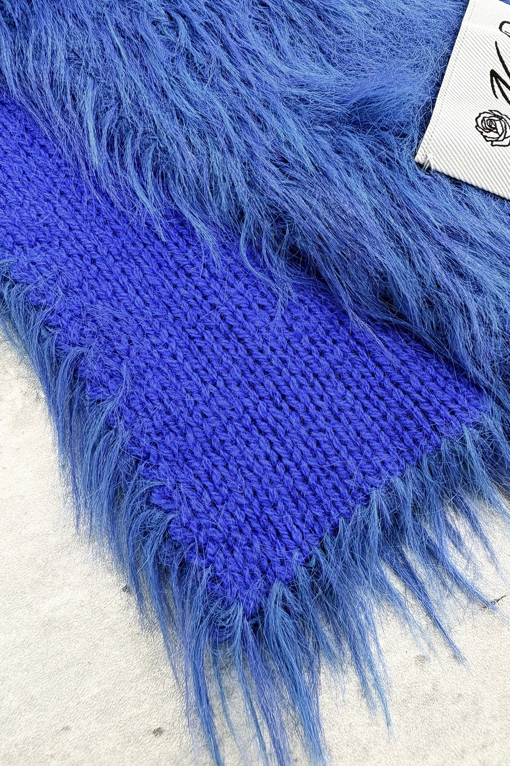 【NEW】SHAGGY KNIT NARROW SCARF