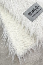 【NEW】SHAGGY KNIT NARROW SCARF
