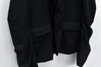 Tuck Sleeve Jacket / hand embroidery