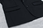 Tuck Sleeve Jacket / hand embroidery