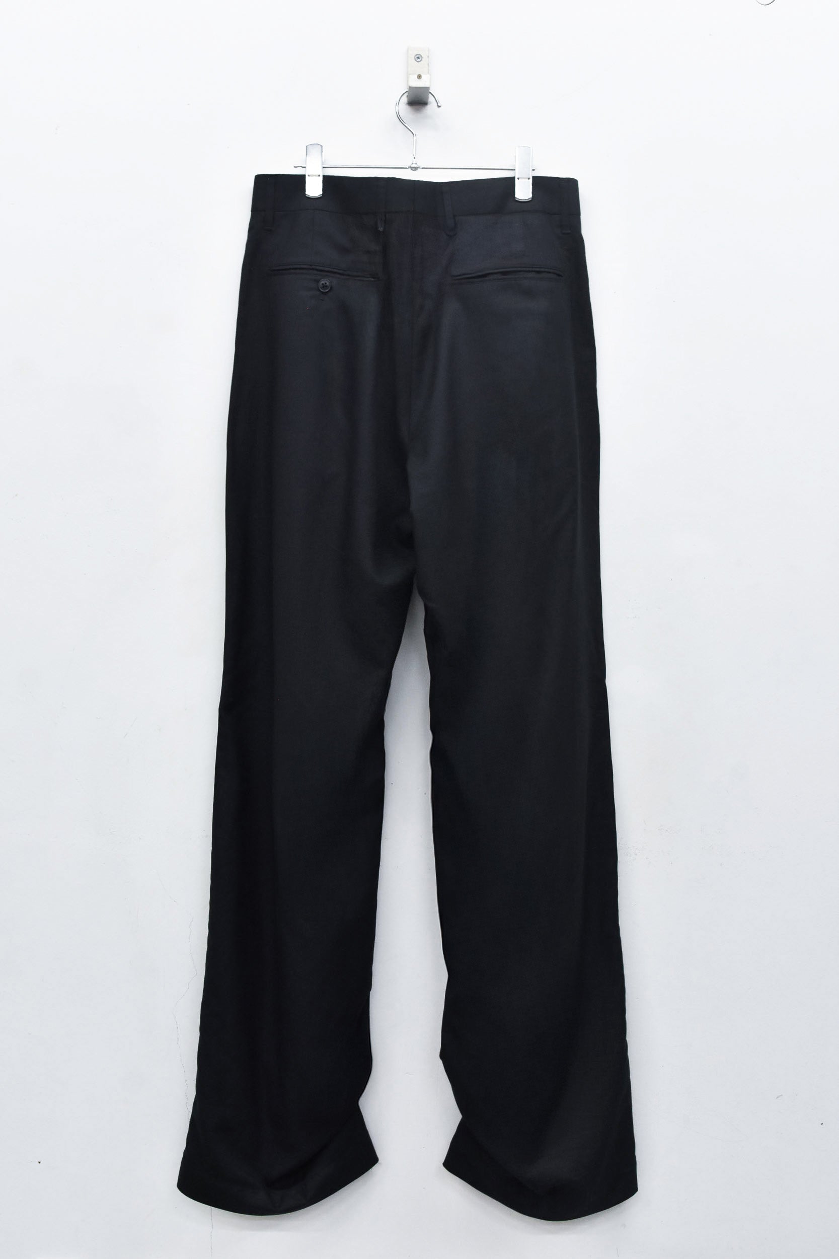 Tuck Hem Pants / hand embroidery