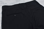 Tuck Hem Pants / hand embroidery